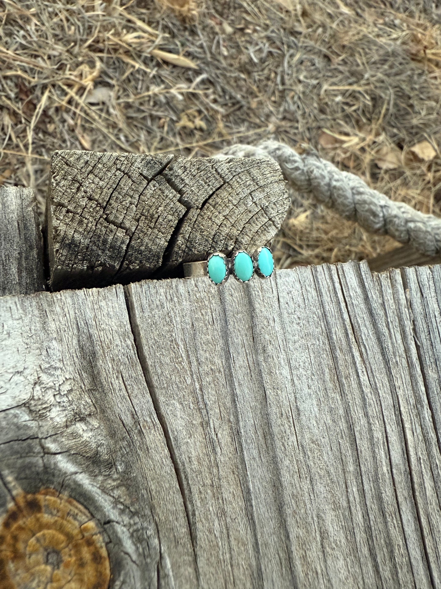 Turquoise Stacker Size: 6.25