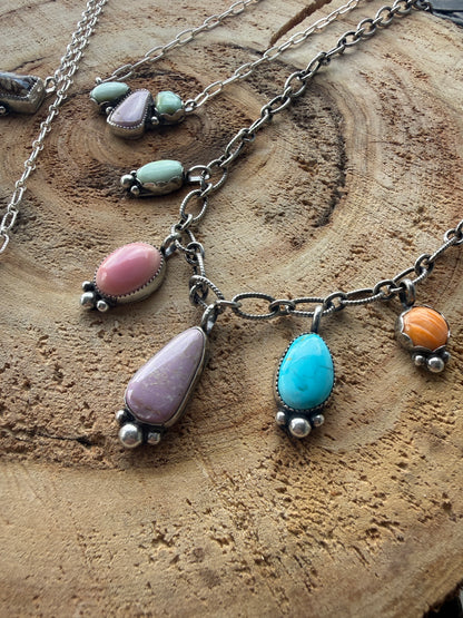 Colorful Charm Necklace