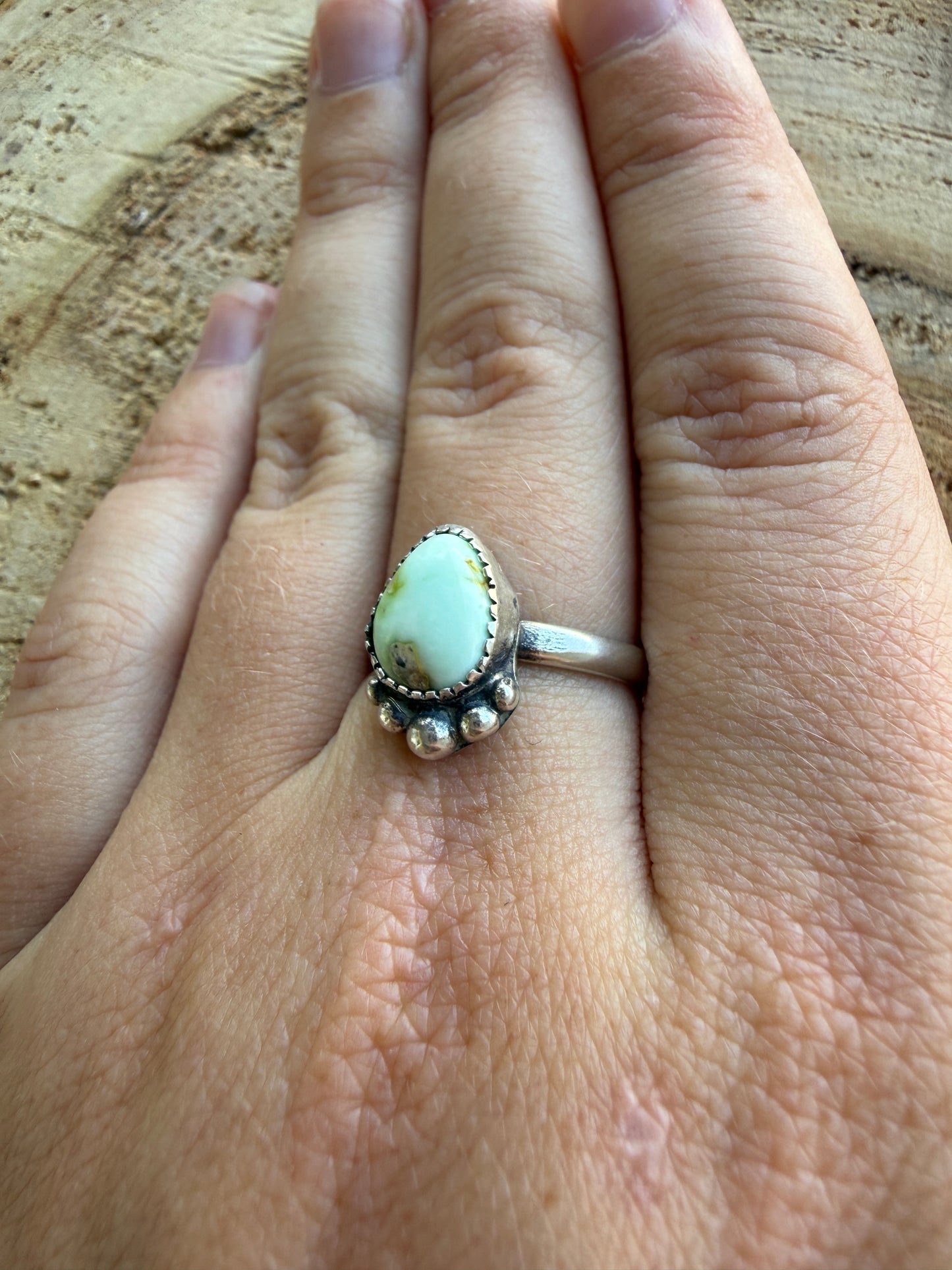 Small Palomino Ring (Size: 7.5)