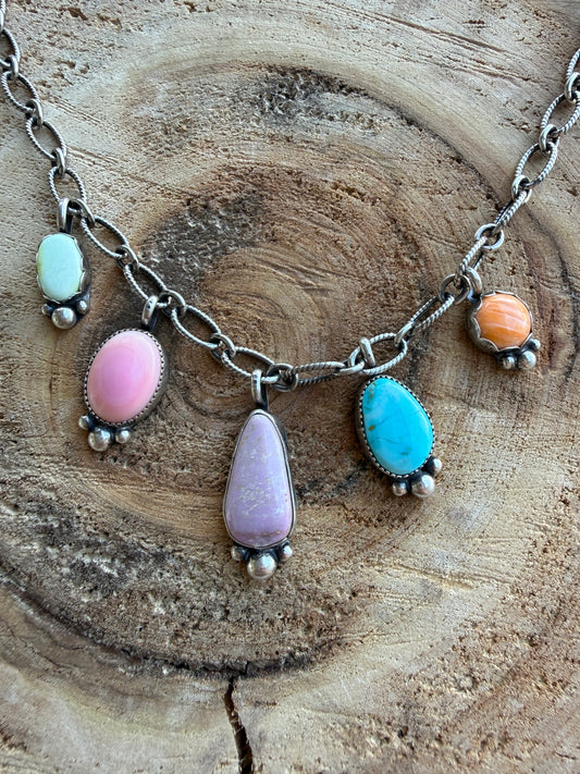 Colorful Charm Necklace
