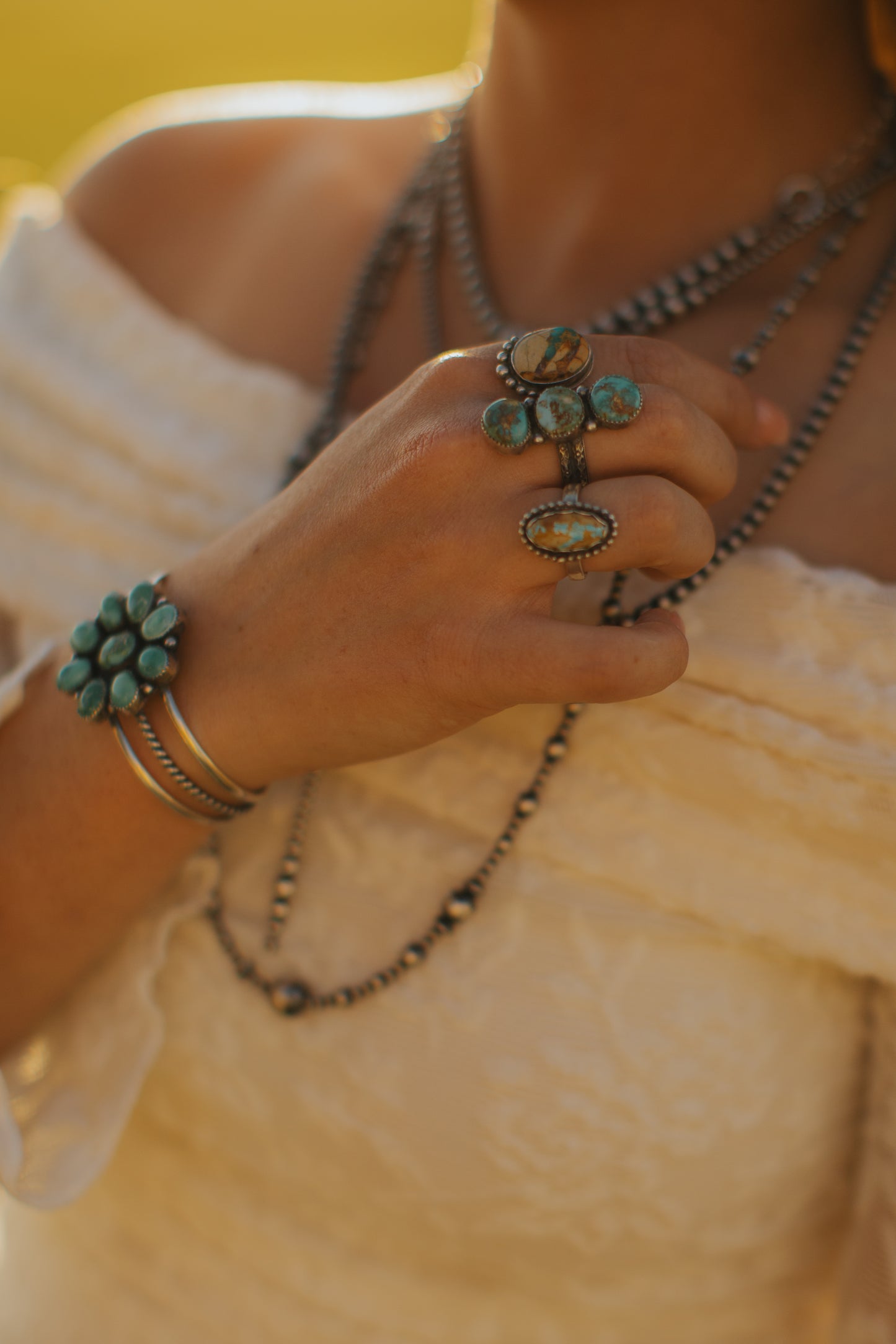 Boulder Turquoise Ring (Size: 10)
