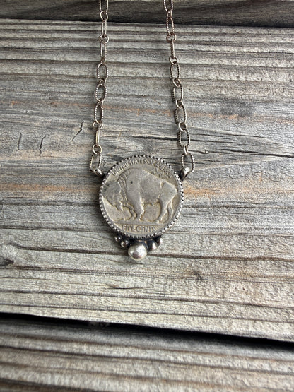 Buffalo Nickel Necklace #2