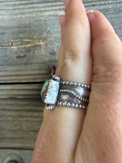 ThunderBird Turquoise Ring (Size: 7)