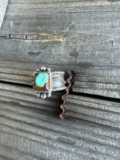 ThunderBird Turquoise Ring (Size: 7)