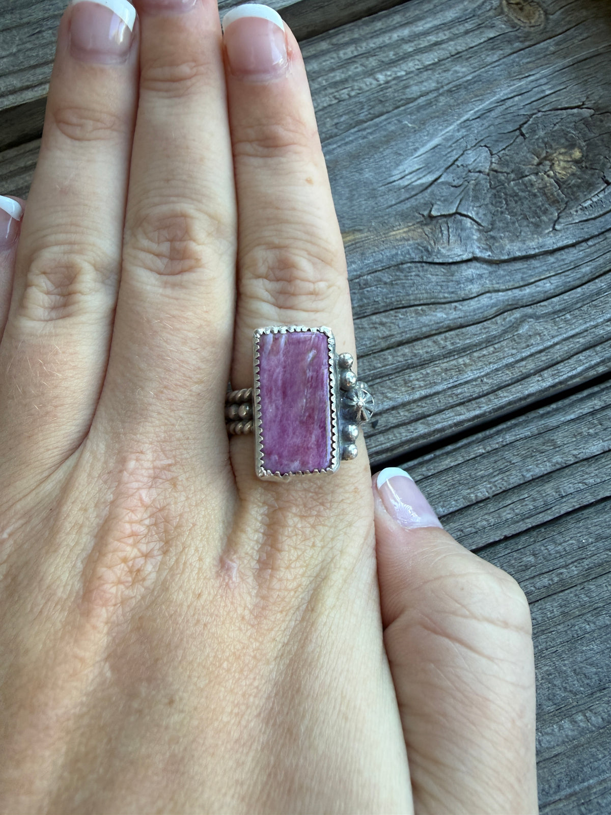 Purple Spiny Ring (Size: 9)