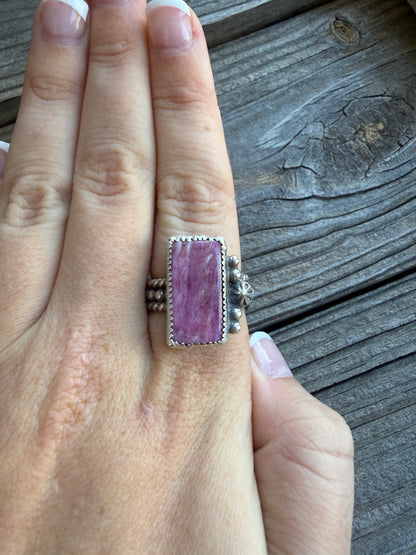 Purple Spiny Ring (Size: 9)