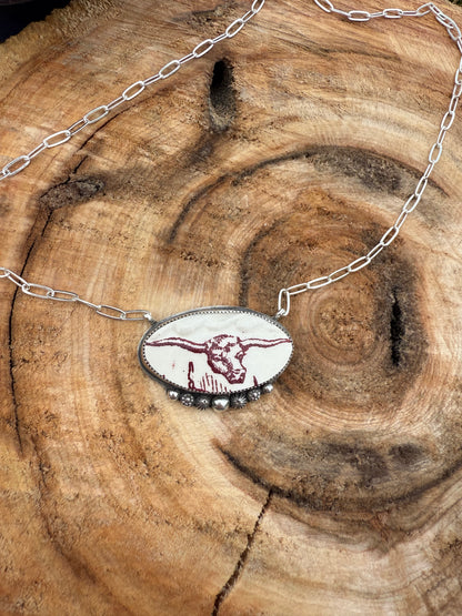 Longhorn Necklace