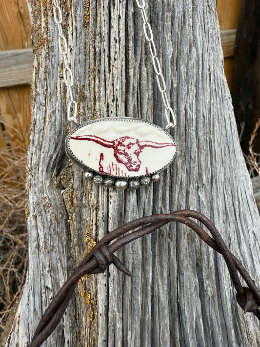 Longhorn Necklace