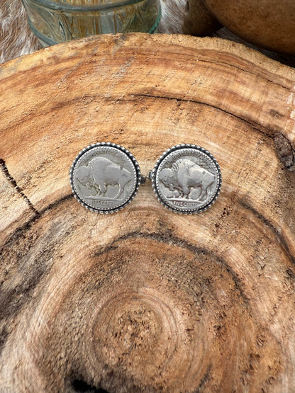 Boot Charms - Buffalo Nickel 1"