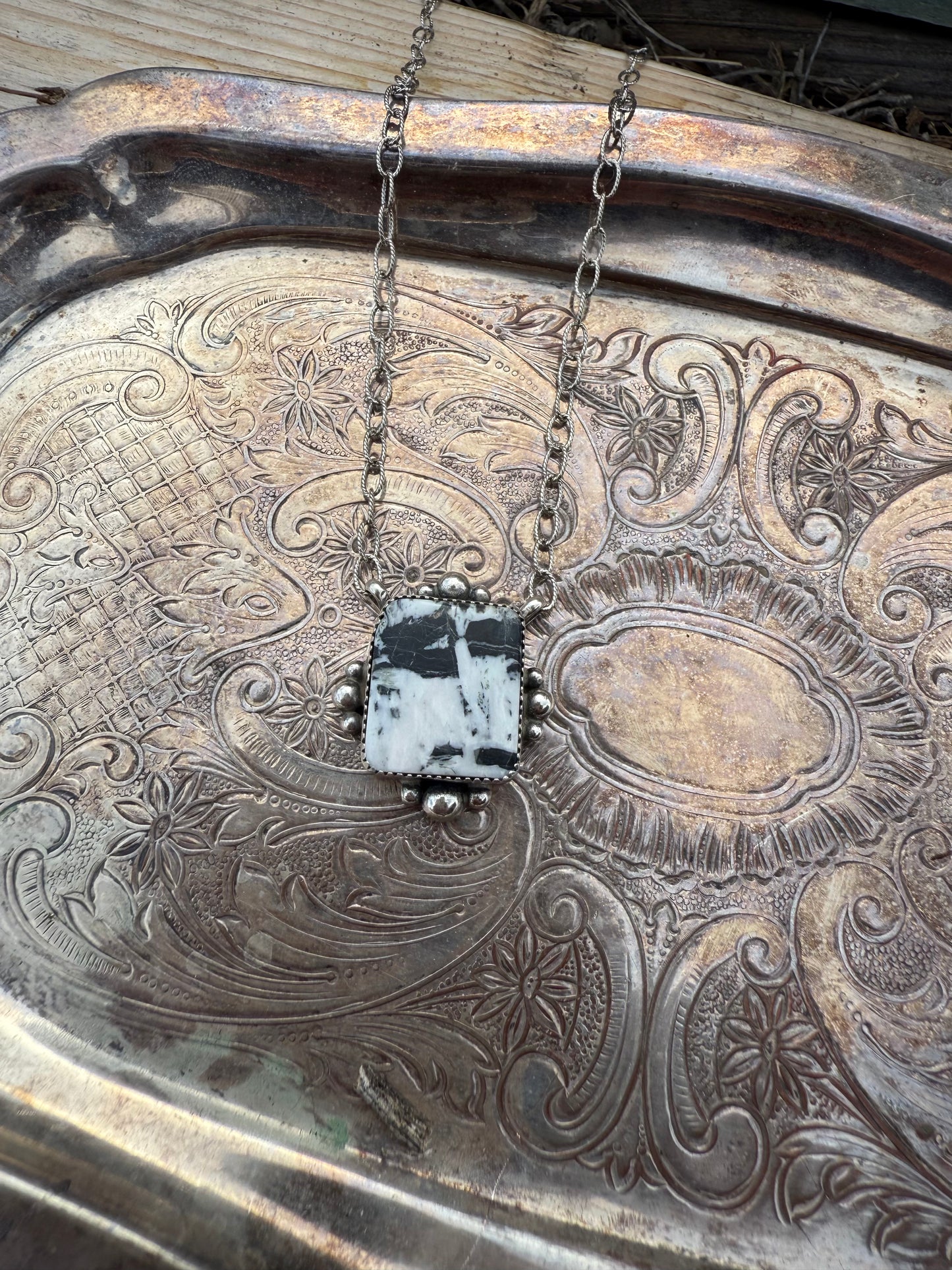 White Buffalo Necklace