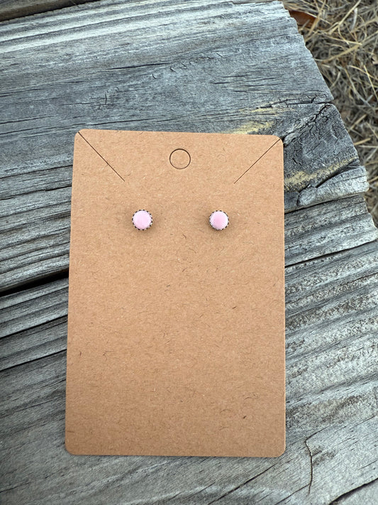 Pink Mini Studs