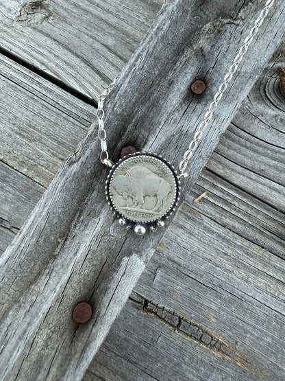 Buffalo Nickel Necklace