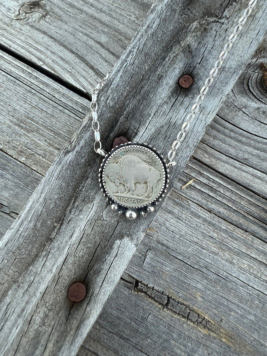 Buffalo Nickel Necklace