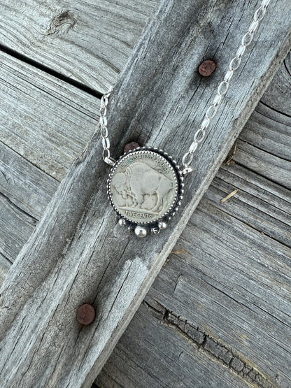 Buffalo Nickel Necklace